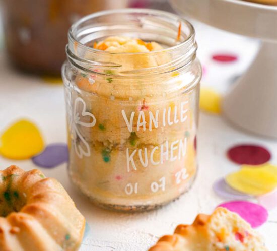 Kuchen im Glas backen und einmachen
